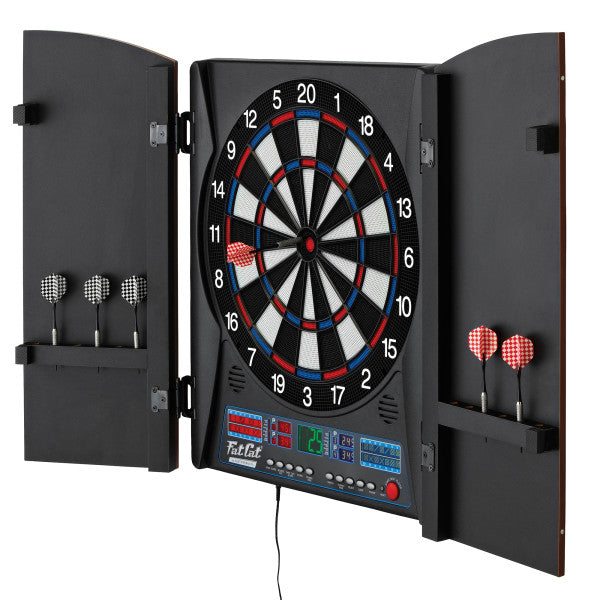 Fat Cat Electronx Electronic Dartboard, 13.5