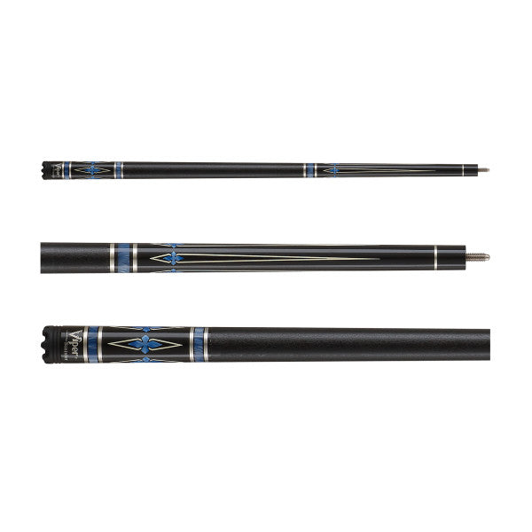 Viper Sinister Black Faux Leather Wrap Billiard/Pool Cue Stick