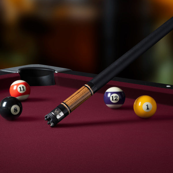 Viper Naturals Zebrawood Billiard/Pool Cue Stick 19 Ounce