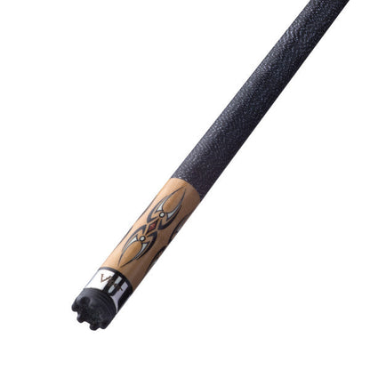 Viper Sinister Black and White Wrap with Brown Stain Billiard/Pool Cue Stick 20 Ounce