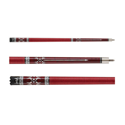 Viper Sinister Red Wrap Billiard/Pool Cue Stick 19 Ounce